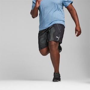 RUN FAV VELOCITY Men's All-Over-Print 7"  Running Shorts, PUMA Black, extralarge